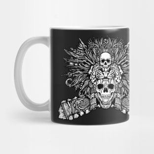 Jaguar Skull Mask Mug